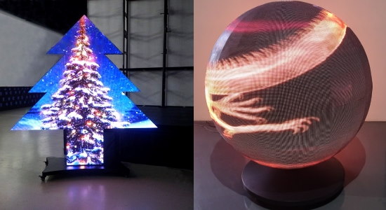 led screen special form